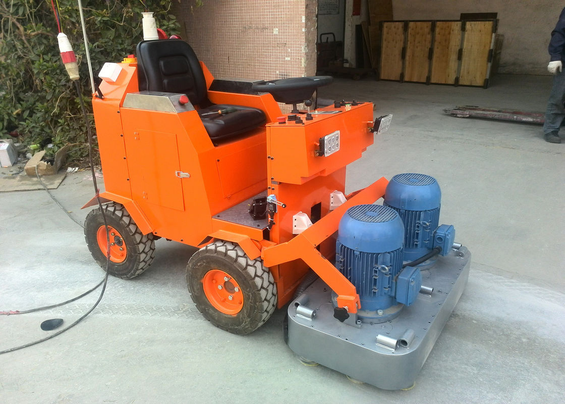 Ride on Powerful Multifunctional Chassis Stone Floor Grinder / Polisher