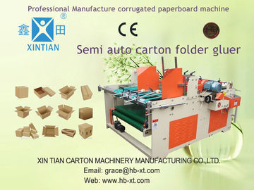 Semi-auto Gluer ( Combined pres-sure Model ) Folder Gluer Automatic Carton Machine