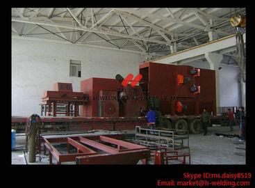 H beam Production Line Shot Blasting Machines for Rust Removing And Polishing of Surface