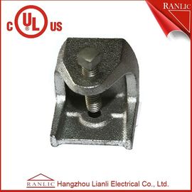 3/8" 1/2" Malleable Iron Beam Clamp WIth Square Head Screw / NPT Thread Rod Threads
