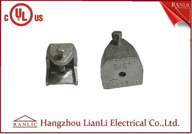 3/8" 1/2" Malleable Iron Beam Clamp WIth Square Head Screw / NPT Thread Rod Threads