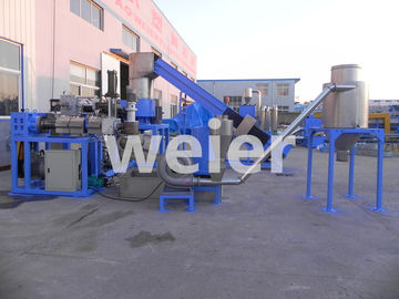 37kw Waste PE Film Plastic Recycling Machine / Equipment , High Efficiency