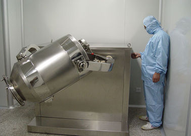 Energy saving 304 / 316L Vertical Mixer 3D Movement Swing Mixer