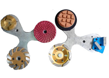 7.5HP 380V Floor Polishing Machine , Manual Floor Polisher With Magnetic Plate