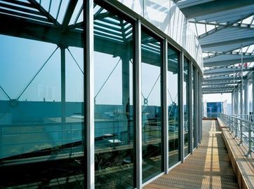 Steel Polished Aluminum Curtain Wall Profile With Mill Finish