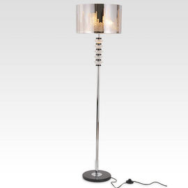 100W Stainless Steel Hollow Decorative Floor Lamps 160cm Height , Modern Floor Light