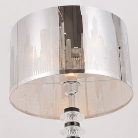 100W Stainless Steel Hollow Decorative Floor Lamps 160cm Height , Modern Floor Light