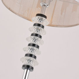 100W Stainless Steel Hollow Decorative Floor Lamps 160cm Height , Modern Floor Light