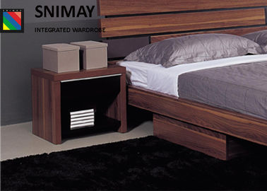 Wooden 5 Star Hotel Bedroom Furniture eco-friendly Aluminum Frame