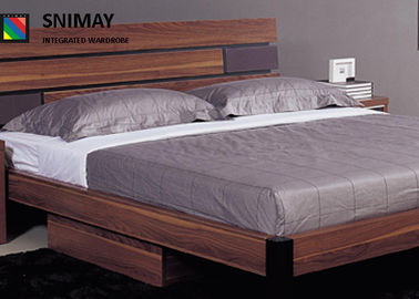 Wooden 5 Star Hotel Bedroom Furniture eco-friendly Aluminum Frame