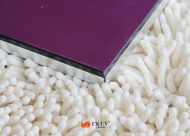 Environmental Health Purple UV Coated MDF Board For Shop Display Cabinet