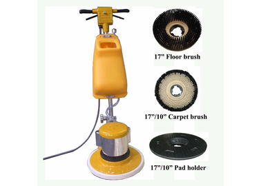 110V / 1.5 HP Floor Cleaning Machine Marble Floor Buffer Machine