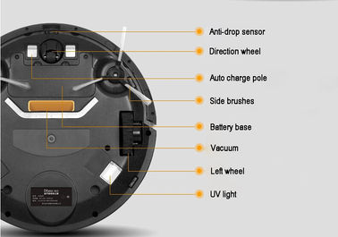 Auto Recharge Scheduling Robot Vacuum Cleaner for Wet and Dry Cleaning