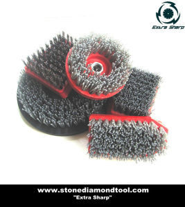 Silicon-Carbide Stone Polishing Abrasive Brushes