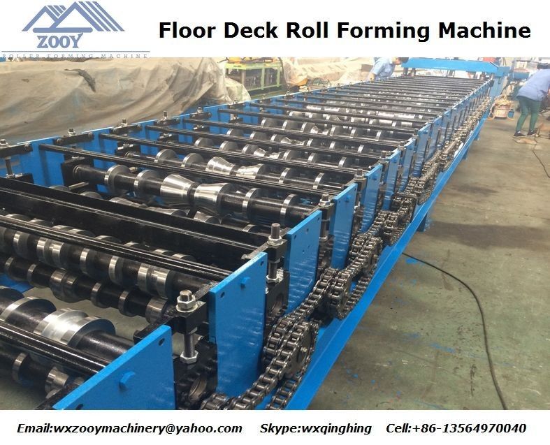 1200 Feeding Roof Panel Roll Forming Machine Gear Box Transmission