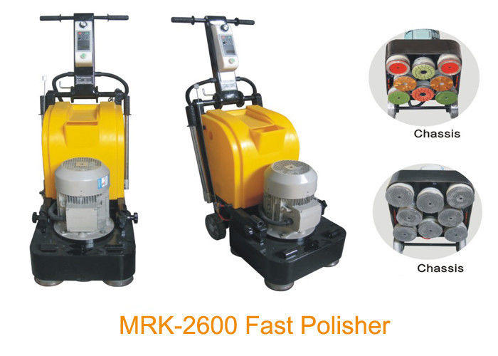 Large High Speed 2600RMP Marble Floor Polisher For Stone With Three Phase