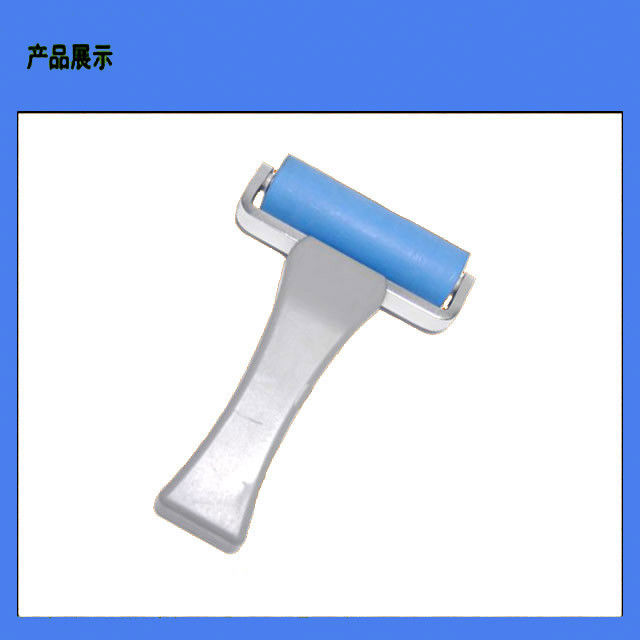 ABS Plastic Silicon Sticky Roller Blue For Cleaning Machine Dust