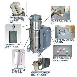 Motor Brushless Small Industrial Vacuum Cleaners For Three Motors