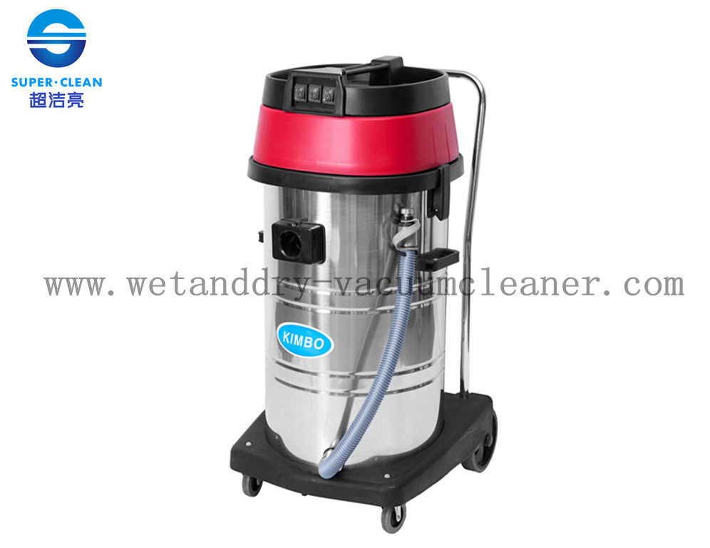 High Capacity Wet and Dry Industrial Vacuum Cleaners Stainless Steel Tank